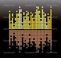 Sound Wave Symbol drawing