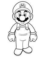 Mario Coloring Pages Black And White Super Drawings For You To N2