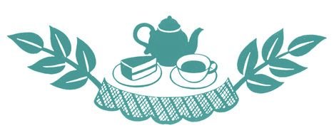 Tea Time, Retro Silhouette