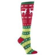 Tacky Holiday Sweater Womens Knee Socks Multi One Size Fits Most Sock