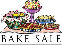 Easter Bake Sale drawing