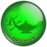 Pharmacy Genie Lamp Logoclip Art Image