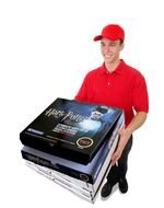 Pizza delivery guy clipart