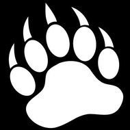 Bear Paw Black And White Panda Free Images N2