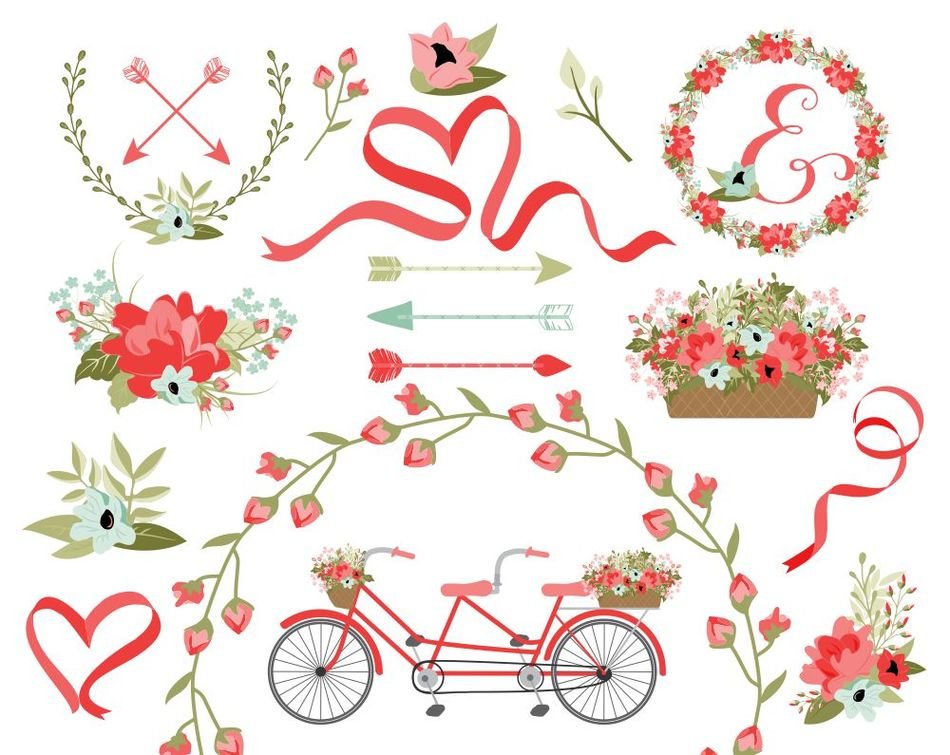 Beautiful Ride Wedding drawing