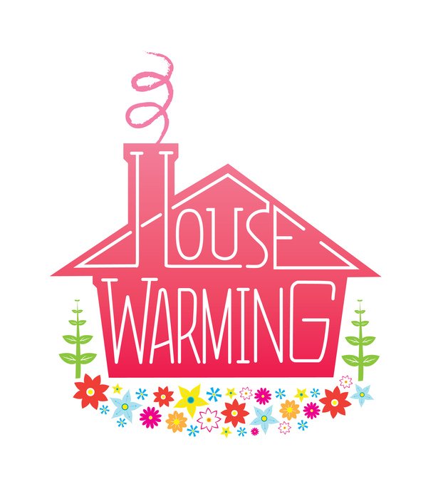 house warming drawing