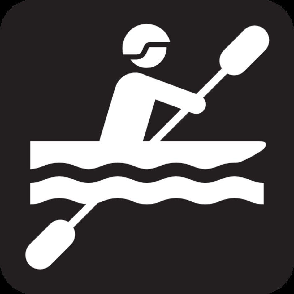Kayaking Black At Clkercom Vector Online Royalty N2