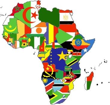 Africa Country 071810&187 Vector Free Images