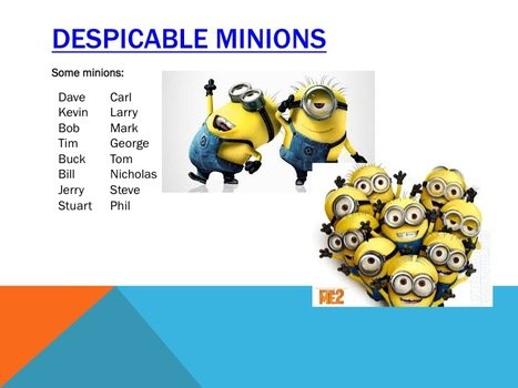 Made A Powerpoint About My Favourite Film Despicableme 2 Here Are