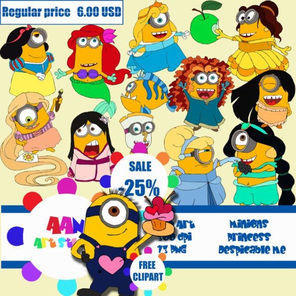 Sale 25 Holiday Minions Despicable Me Birthday