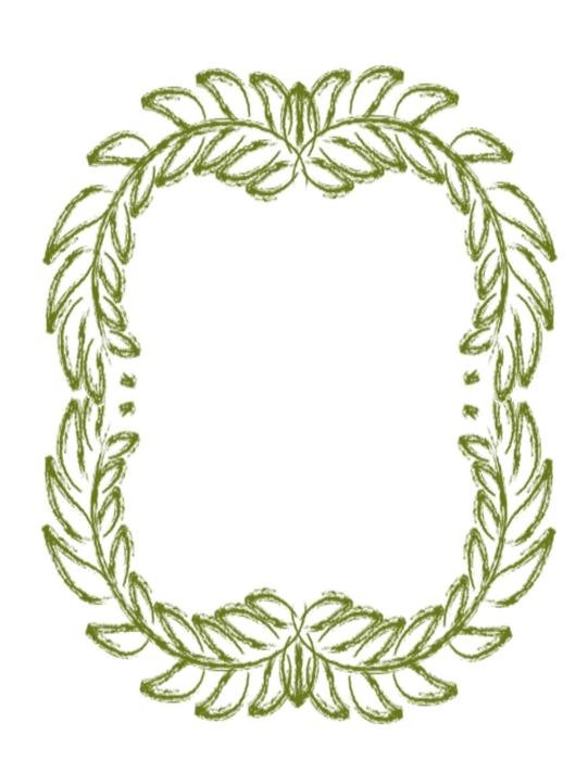 clipart of the green Wreath