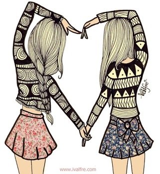 Art Best Friends Floral Print Friend Friendship Quotes