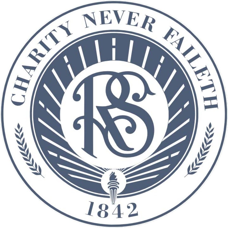 Relief Society logo on a white background
