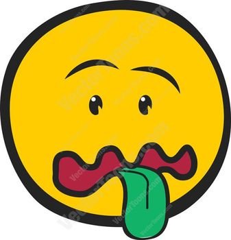 Sick Face Emoji Your Cart Contents