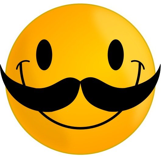 With Mustache By Hector Gomez Smile