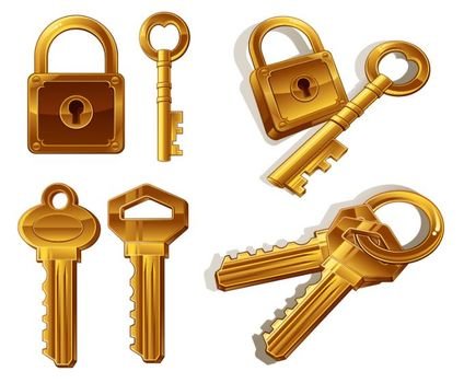 Key Vector Fancy Icon