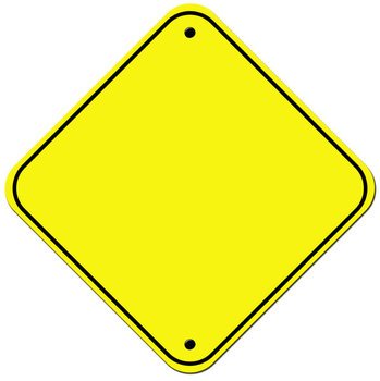 Blank Signs 2 Stop & Caution