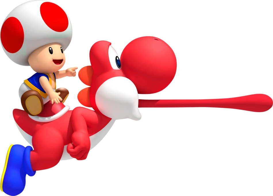 clipart of the Toad From Mario