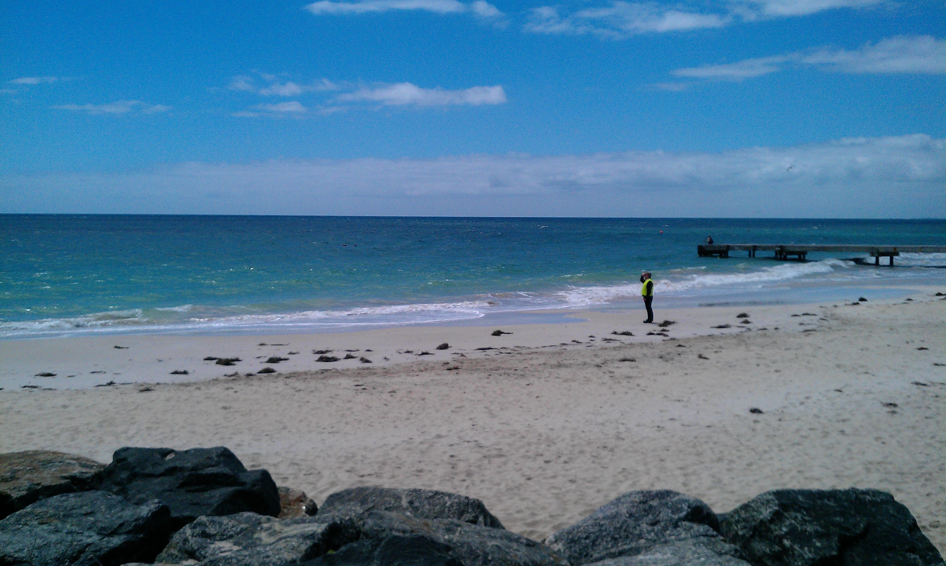 Западное море. Западная Австралия Бунбури. Bunbury, Western Australia.