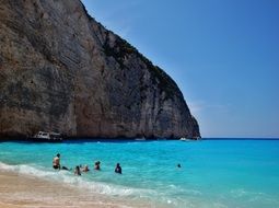 Rock on zakynthos island