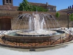 Fountain in source park