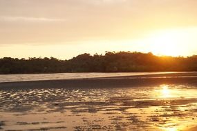 Colombia sunset