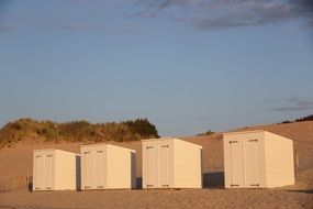 very beautiful beach hut