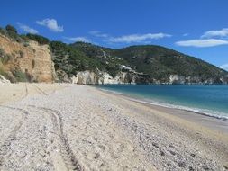 beach near the sea in italy