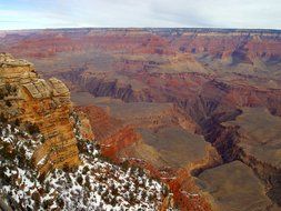 grand canyon gorge arizona usa mountain