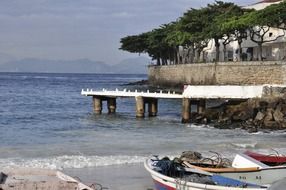 Landscape of Beach in rio de janeiro