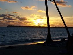 Sunrise on the beach