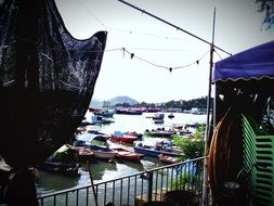 harbor on the island of Cheung Chau