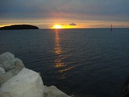 croatia afterglow beach