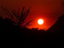 Sunset over Corfu