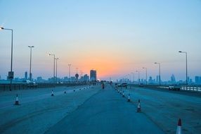 sundown in Bahrain