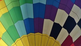 Big hot air balloon