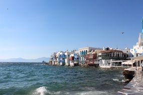 Travelling in mykonos