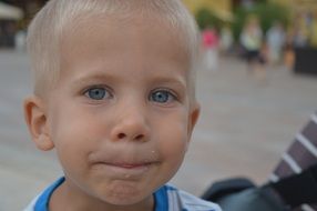 child in a good mood