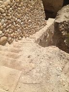 stone staircase in israel