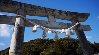 stone arch in japan