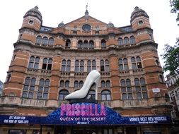 historic theater building in london