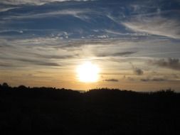 spain sunset