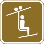 ski lift pictogram