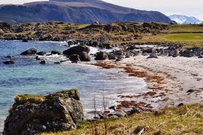 rocky beach in norway