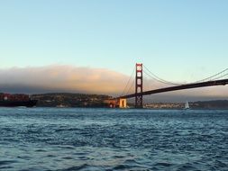 magnificent view golden gate bridge san francisco