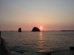 Beach in republic of korea