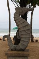 sea horse statue Thailand
