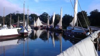 sailing boats on the water