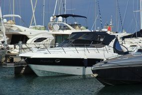 yachts in port