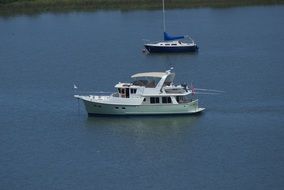 panorama of boats in St. Augustine